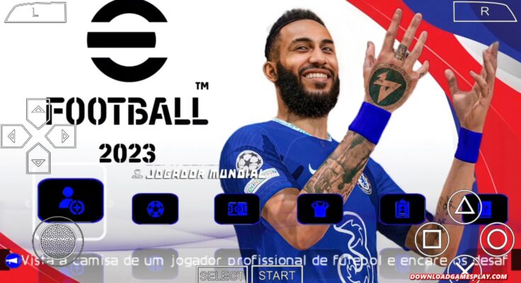 Download efootball PES 2023 PPSSPP