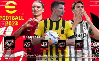 DOWNLOAD ISO EFOOTBALL PES 2023 PPSSPP