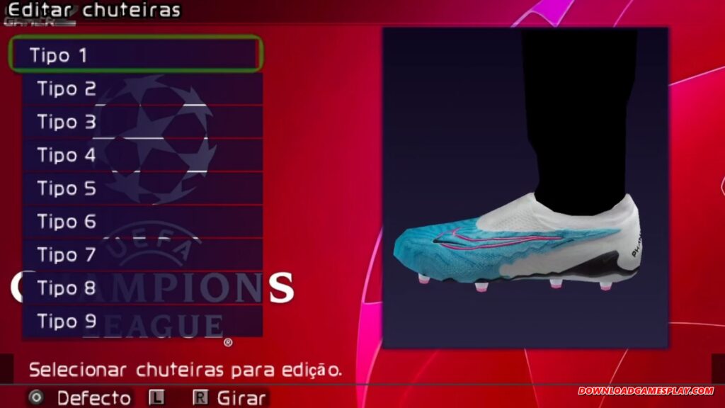 DOWNLOAD PES 2023 PPSSPP CHAMPIONS LEAGUE PPSSPP OFICIAL
