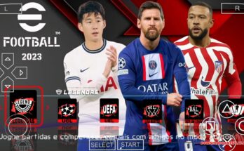 DOWNLOAD ISO EFOOTBALL PES 2023 PPSSPP OFICIAL