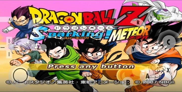 DOWNLOAD ISO DRAGON BALL Z SPARKING METEOR PARA ANDROID & PC WII