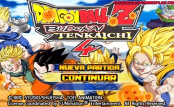 DRAGON BALL Z TENKAICHI TAG TEAM ISO PPSSPP DBZ TTT