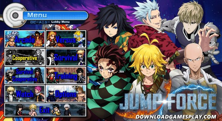 DOWNLOAD MUGEN JUMP FORCE V12 PC/ANDROID+DESCARGA