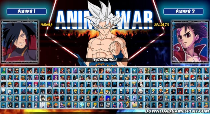 DOWNLOAD MUGEN SUPER ANIME WAR 3 PC/ANDROID+DESCARGA