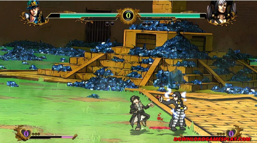 MUGEN JOJOS BIZARRE ADVENTURE ALL- STAR BATTLE DIRECTX PC e ANDROID DOWNLOAD