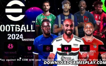 DOWNLOAD ISO OFICIAL EFOOTBALL PES 2024 PPSSPP COM BRASILEIRÃO & EUROPEUS ATUALIZADOS DESCARGA CÂMERA PS4/PS5