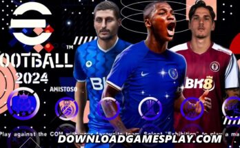 DOWNLOAD ISO OFICIAL EFOOTBALL PES 2024 PPSSPP COM BRASILEIRÃO & EUROPEUS ATUALIZADOS DESCARGA CÂMERA PS4/PS5