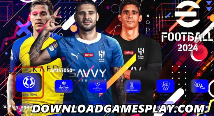 DOWNLOAD ISO OFICIAL EFOOTBALL PES 2024 PPSSPP COM BRASILEIRÃO & EUROPEUS ATUALIZADOS DESCARGA CÂMERA PS4/PS5