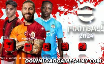 COMO INSTALAR eFOOTBALL PES 2024 PPSSPP OFICIAL NO ANDROID e PC