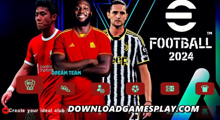 COMO INSTALAR BAIXAR eFOOTBALL PES 2024 PPSSPP OFICIAL NO ANDROID e PC