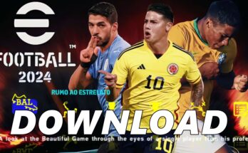 DOWNLOAD ISO eFOOTBALL PES 2024 PPSSPP OFICIAL ANDROID/PC