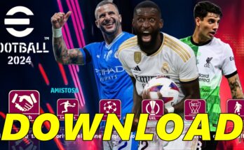 DOWNLOAD ISO eFOOTBALL PES 2024 PPSSPP OFICIAL ANDROID/PC