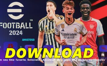DOWNLOAD ISO eFOOTBALL PES 2024 PPSSPP OFICIAL ANDROID/PC