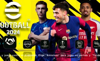 eFOOTBALL PES 2024 PPSSPP UPDATED OFFICIAL ANDROID/PC DOWNLOAD