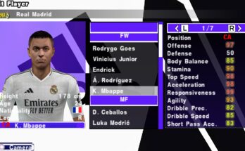 eFOOTBALL PES 2024 PPSSPP UPDATED OFFICIAL ANDROID/PC DOWNLOAD